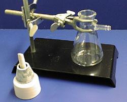 Procedure for vacuum filtration 1) Assemble the apparatus