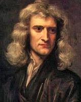6 <Sir Isaac Newton> Ideas The three laws of motion: 1) Every object continues in a state of rest or uniform motion in a straight line unless deflected by a force 2) The rate of change of motion of