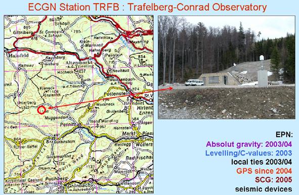 The remoteness of the location and the undisturbed surroundings of the underground observatory guarantee an extreme low background noise and allow special investigations and long term research