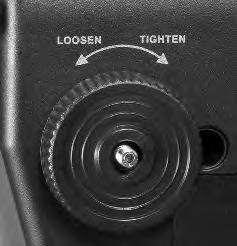 NOTE: YOU MUST HAVE AN EYEPIECE INSER- TED IN ORDER TO VIEW IMAGE. RIGHT SIDE IS CLUTCH KNOB CLUTCH TIGHTEN CLUTCH KNOB WHEN USING THE WIRELESS HANDBOX TO FOCUS." 2.