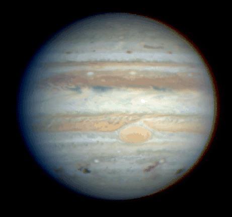 3% 12756 km 12713 km Jupiter, and Saturn show much higher flattening due to their larger size
