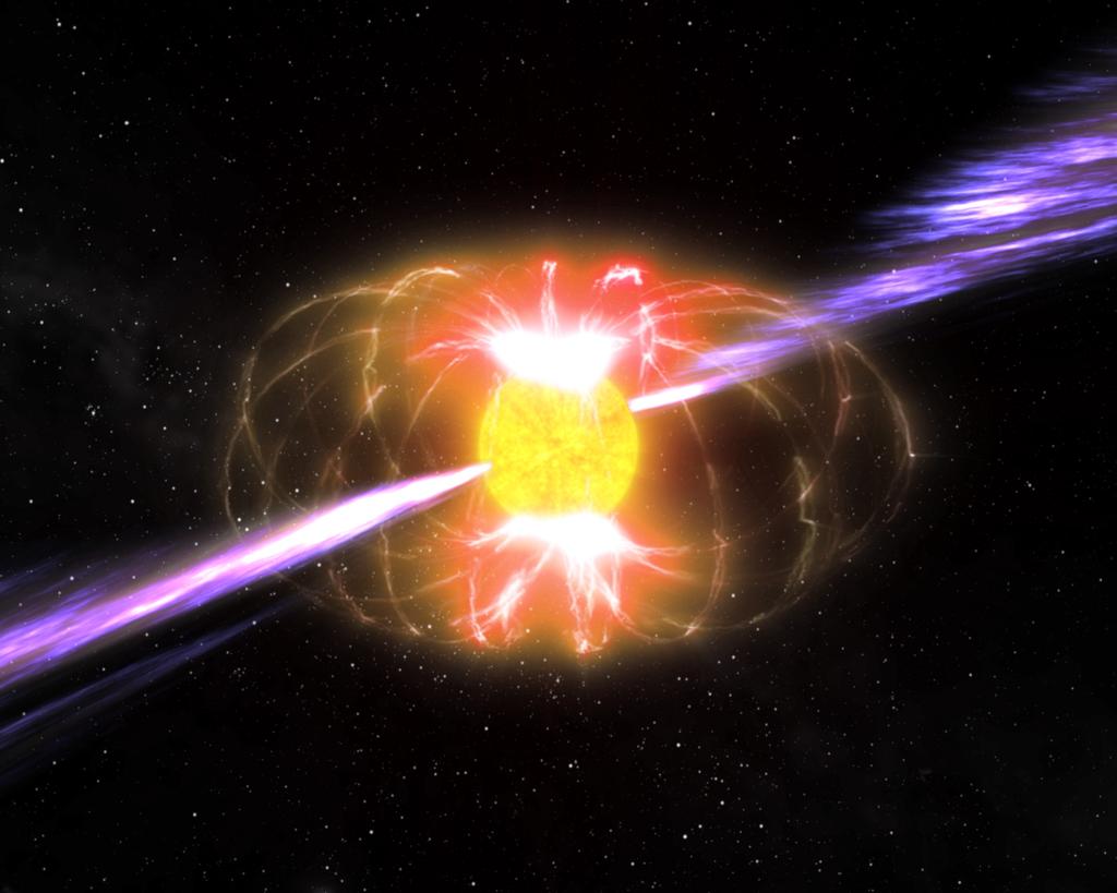Gamma-rays are produced that can be trapped in the expanding SN ejecta re-heating them.