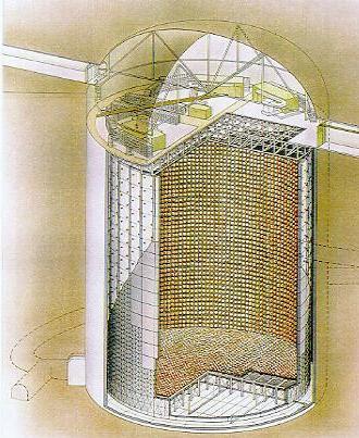 The Super-Kamiokande Detector 50,000 ton water Cherenkov detector Located 1,000 m underground 11,146 inward-facing 50