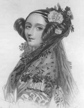 Ada Byron King je rodena u Londonu 10. prosinca 1815. Kći je Lorda Byrona i Anabelle Milbanke. Bila je suradnica Charles Babbagea, slavnog izumitelja analitičkog stroja.