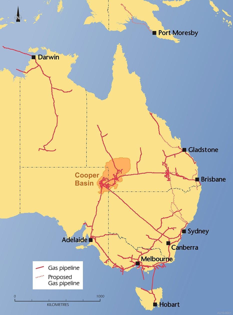 Expanding the base business: Positioning for long-term Australian gas supply Beach is seeking to grow its base gas business in eastern Australian markets from the Cooper Basin Good long-term growth