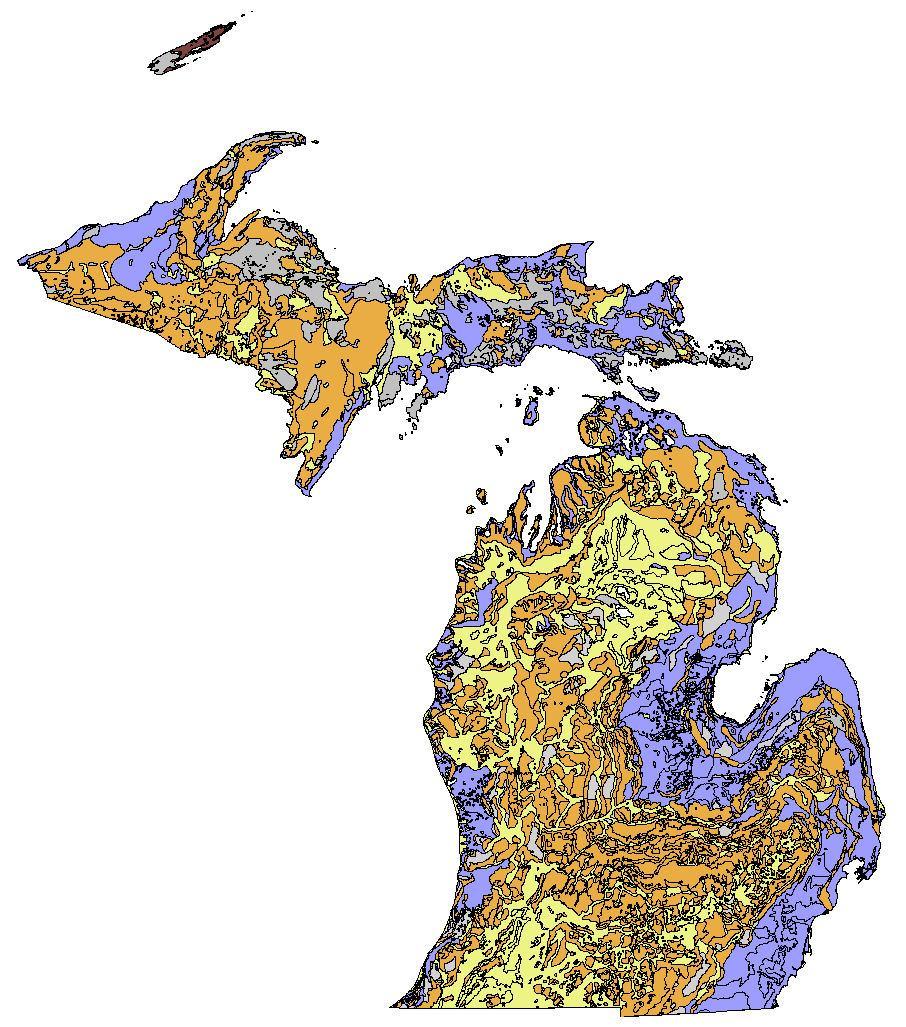 Glacial Geology in Michigan Steve Wilson, 2006