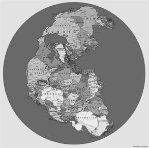 Continents once formed part of a single
