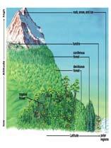 Effect of Mountains on Temperature,