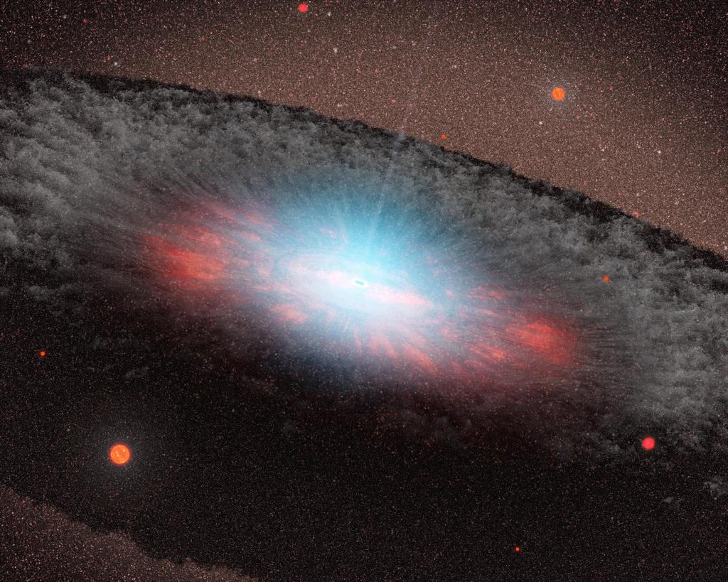 Super-massive black holes l Black holes with a mass of 1E6 to 1E10 solar masses l
