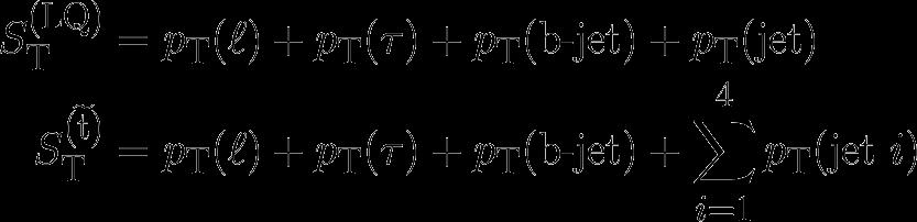 Key Variables M(τ h,jet): invariant mass of the τ h paired with a selected jet Pairing is chosen that minimizes