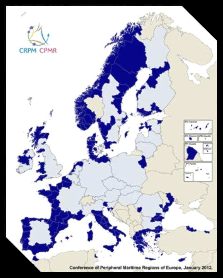 CRPM - CPMR The CPMR is a unique organization, sub-divided into six geographical commissions, corresponding to the European