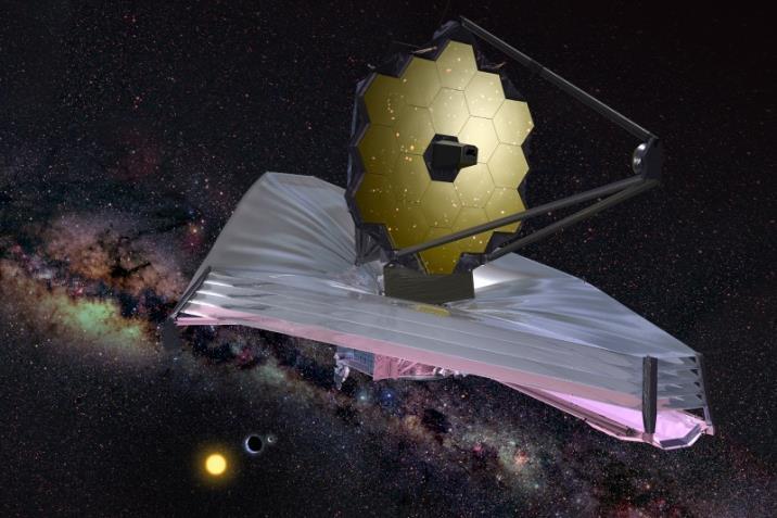 the JWST concept technological firsts to achieve this mission segmented beryllium primary mirror composite backplane structure mirror phasing and control software application specific integrated
