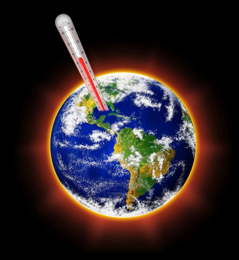 Global Warming The increase in Earth's average