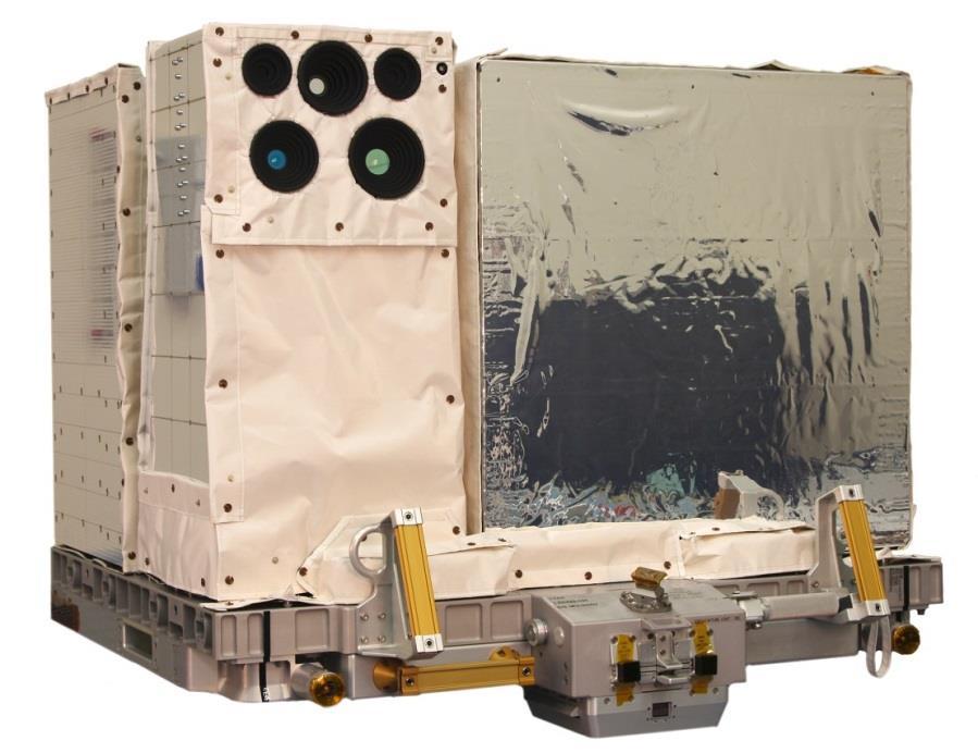 ASIM is scheduled to be launched in 2018 on a SpaceX Falcon9 rocket and on-orbit transportation is supported by the SpaceX Dragon spacecraft.