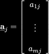 Basic Concepts Matrix of order Matrix A is square