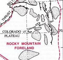 the Cascade Range Granitoid plutons (75-60 Ma) Tonalite to Granodiorite Some foliated to orthogneiss Dextral slip Colorado Mineral Belt Hypabyssal intrusions (70-50 Ma) Monzonite, granodiorite,