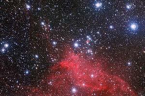 Open Star Clusters An open cluster is a group of up to a few thousand stars that were formed from the same giant molecular cloud, and are still loosely gravitationally bound to each other.