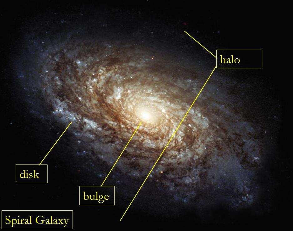 Three Types of Galaxies