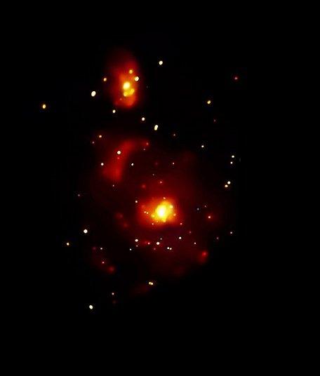 External galaxies as a model X-ray The galaxy M51 is a face-on spiral galaxy It shows spiral arms much like the Milky Way There is lots of