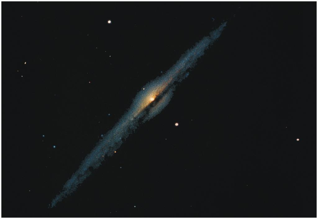 Mapping the Milky Way (4/4) NGC 4565 (similar to the Milky Way, edge