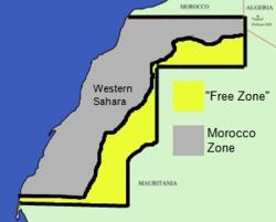 Morocco, however, controls the territory, which it calls Western Sahara.