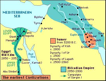 Earliest Civilizations The first states to evolve in Mesopotamia were known as city-states. A city-state is a sovereign state that comprises a town and the surrounding countryside.