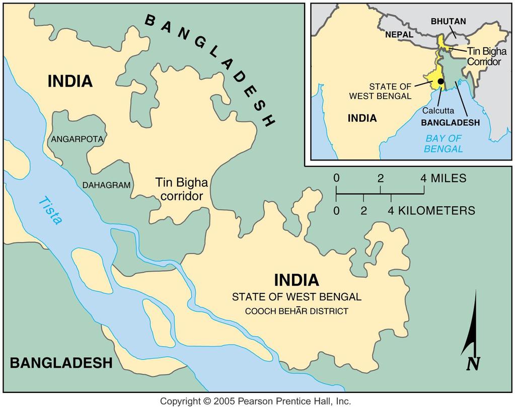 India: The Tin Bigha Corridor Fig.