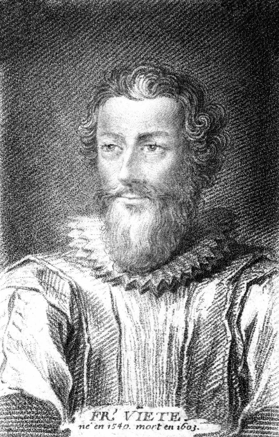 Further 16th-century developments François Viète (1590s): links between algebra and geometry
