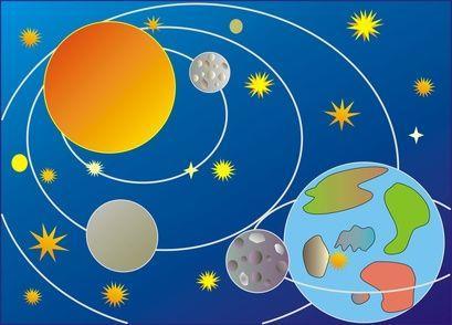 Gravitational forces keep the planets spinning around the Sun and the Moon around Earth The apparent motions of