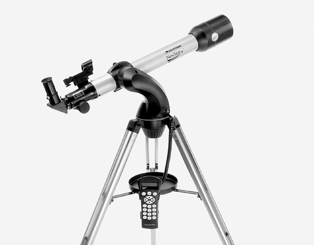 10 1 9 8 2 7 6 3 4 5 The NexStar 60GT Refractor Telescope 1 Objective Lens 6 Focuser Knob 2 Fork Arm 7 Star Diagonal