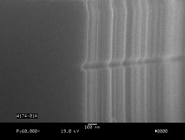Ion Enhanced Etching + Inhibitor Example: Multilayer InP/InGaAs/InP Isotropic