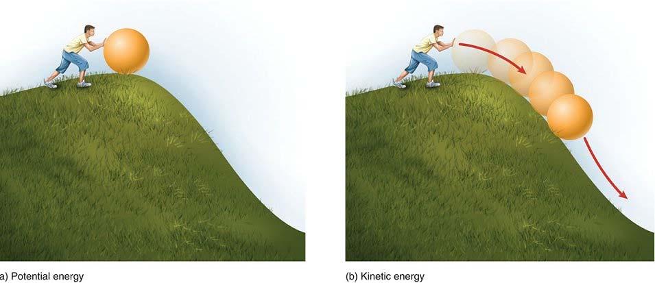 All forms of energy can be classified as either kinetic energy or potential energy.