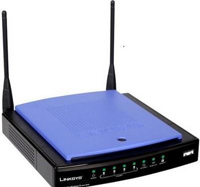 Wireless router for