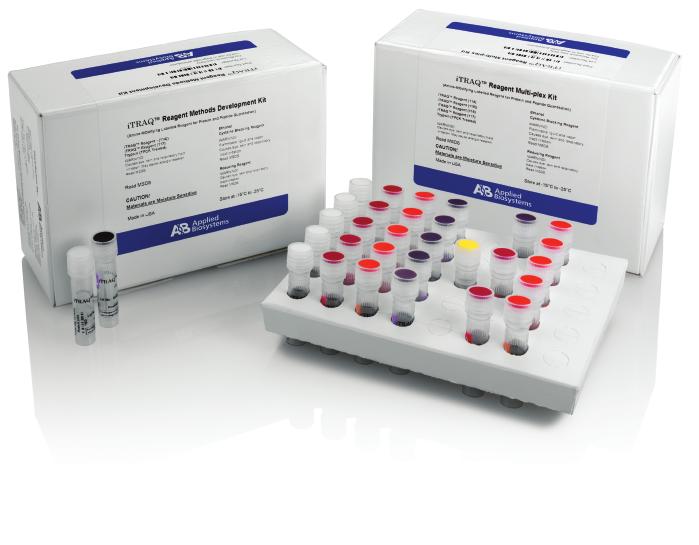 Product Bulletin itraq Reagents itraq Reagents Amine specific Labeling Reagents for Multiplexed Relative and Absolute Protein Quantitation Background Proteomics research includes the characterization