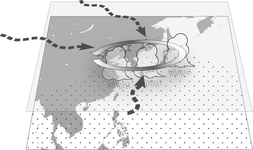15 OCTOBER 2011 K O S A K A E T A L. 5451 FIG. 14. A schematic diagram describing the conceptual model for interannual variability of mei-yu baiu rainfall.