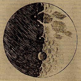 Mountains on the Moon Galileo