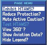 See section 3 for more information on HTAWS alerts. When alerting is inhibited, all FLTA aural and visual alerting is suppressed.