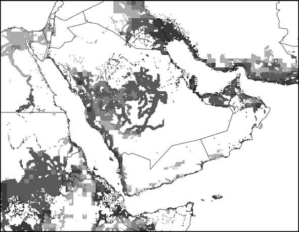 The HII dataset provided a refined estimate of house crow occurrence, focusing on human-altered habitats (Fig. 4).