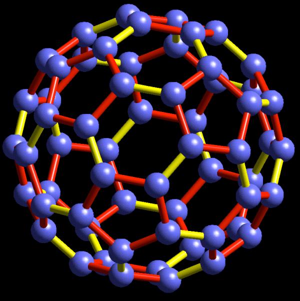 15 Carbon Buckyballs (C60) Incredible strength due to their bond structure and soccer ball shape Could be useful shells for