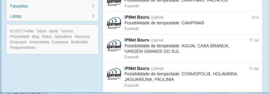 next 30 minutes are automatically disseminated to: IPMet web