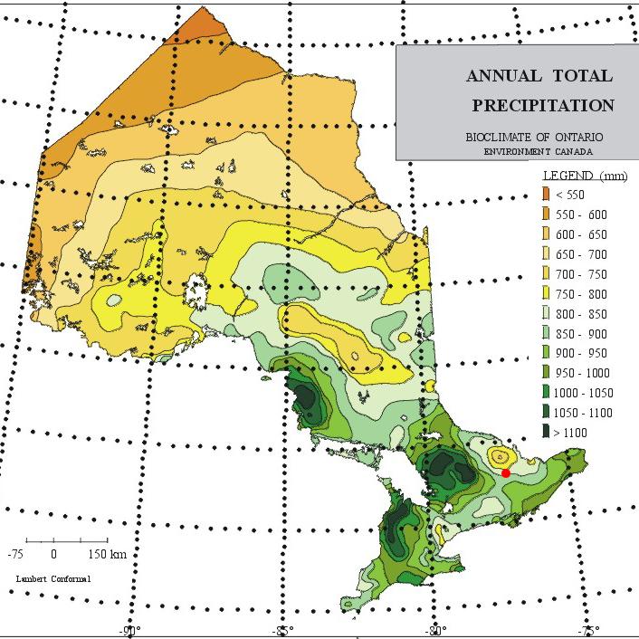 Madawaska Highlands Figure 4 Ontario Relief Map Indicating Madawaska Highlands Figure 5 The