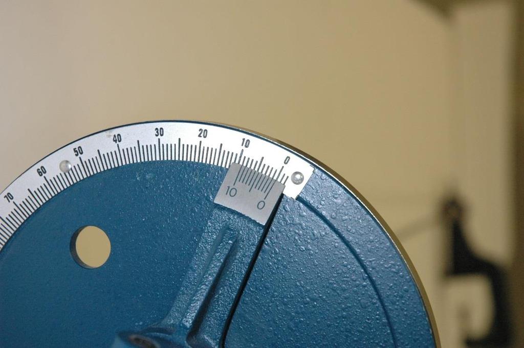 7. Once you have added as many weights as possible and taken your dial indicator readings, remove the weights on at a time and again take readings each time a weight is removed.