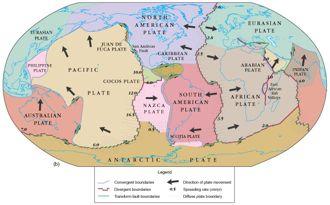 Evolution of the Earth: plate tectonics Thin,