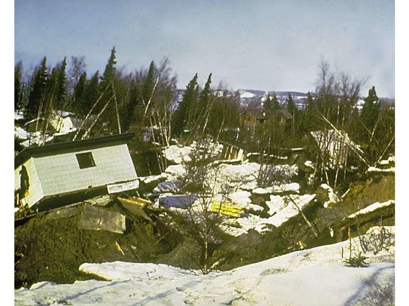 Damage caused by the 1964