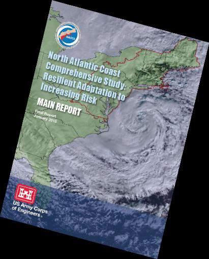 Atlantic Division of the Corps of Engineers to identify the risks and vulnerabilities of those areas to increased