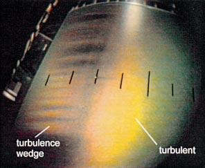 tests for increasing turbulence levels at a high, but practically constant, Reynolds number of 2 10 6.