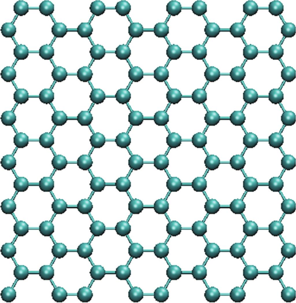 2 Nanomaterials 2 8 6.93 Å κ (W/mk) 6 4 2 6.76 Å Figure : Structure of graphene unit cell with 2 carbon atoms.