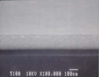 grains) Sputtered film Thickness: 170 nm Grain size: 10 nm (no columnar structure)