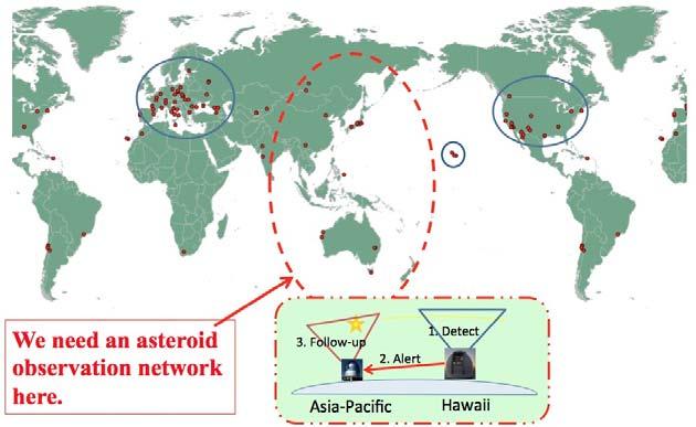 Observation Network (APAON) to enhance the observations of asteroids in Asia- Pacific regions. In this paper, we explain the outline of APAON.