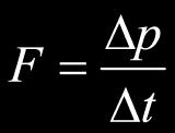 Slide 23 / 133 Slide 24 / 133 Effect of Collision Time on Force Impulse = F(# t ) = F(# t ) Since force is inversely proportional to Δt, changing the t of a given impulse by a small amount can